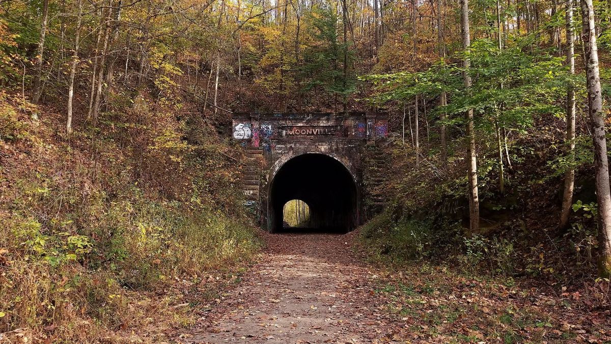 Wooded hollows of Vinton County in southeast Ohio
